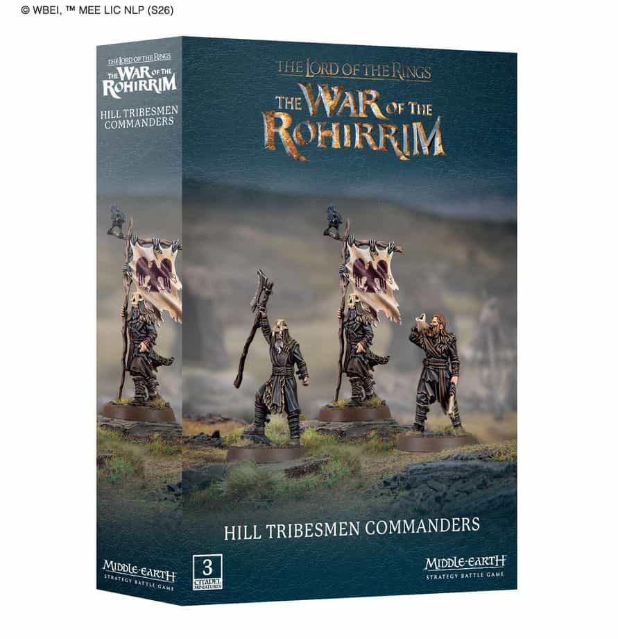 M-E SBG : Hill Tribesmen Commanders