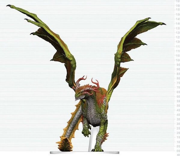 D&D Icons of the Realms: Adult Spirit Dragon Boxed Miniature