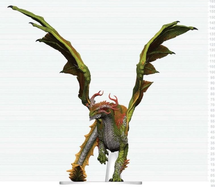 D&D Icons of the Realms: Adult Spirit Dragon Boxed Miniature
