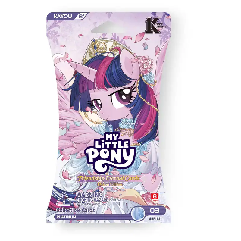 My Little Pony - Friend Eternal Cards - Moon Edition - Booster Box  (boosters in card slip case)