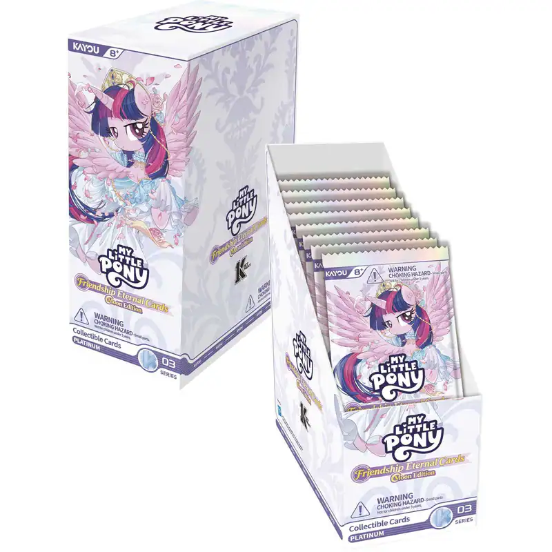 My Little Pony - Friend Eternal Cards - Moon Edition - Booster Box (12 units)(Foil booster packs)