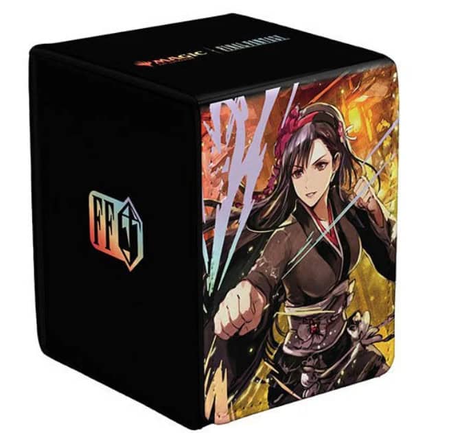 MTG: Final Fantasy Tifa Lockhart Alcove Flip Deck Box