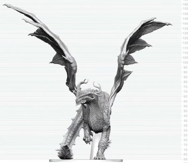 D&D Nolzur's Marvelous Miniatures: Adult Spirit Dragon