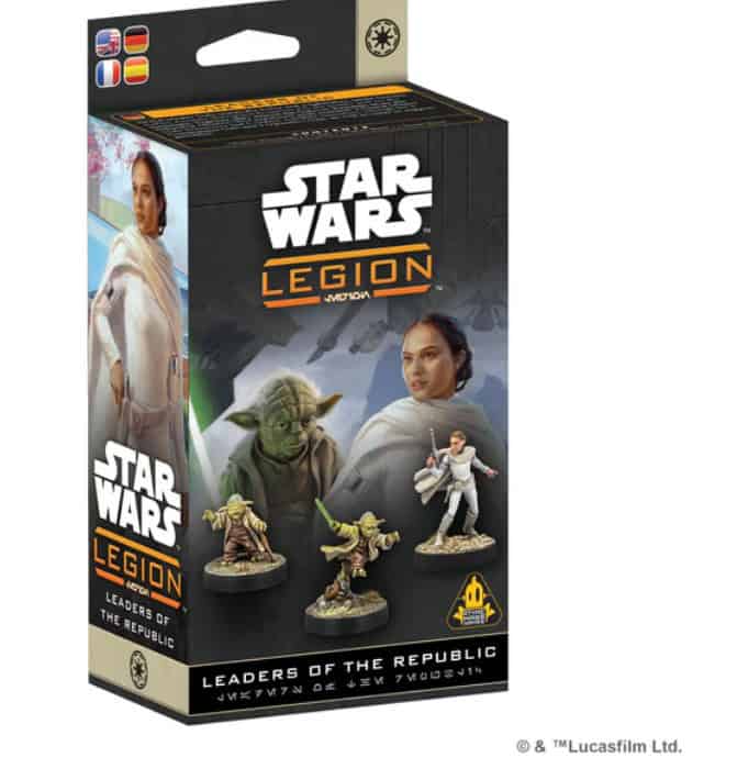Star Wars: Legion - Leaders of the Republic (Padme & Yoda)