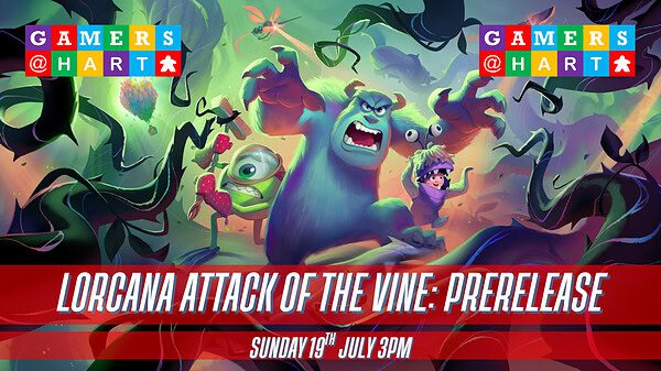 Disney Lorcana: Attack of the Vine - Prerelease 19th July 3pm