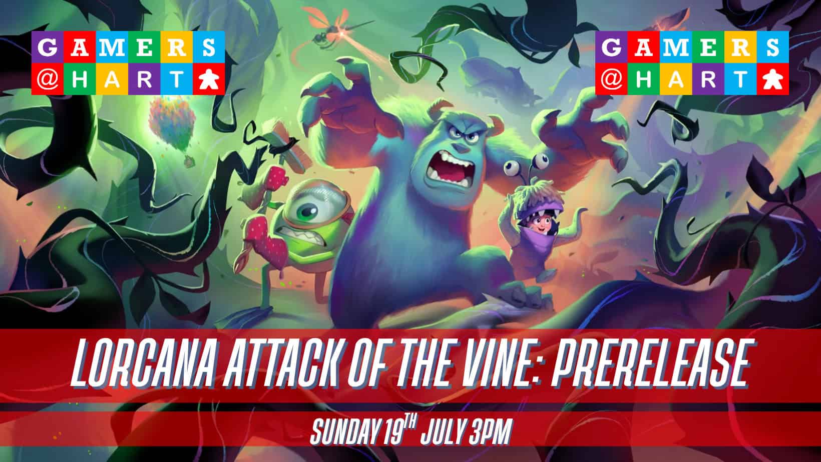 Disney Lorcana: Attack of the Vine - Prerelease 19th July 3pm