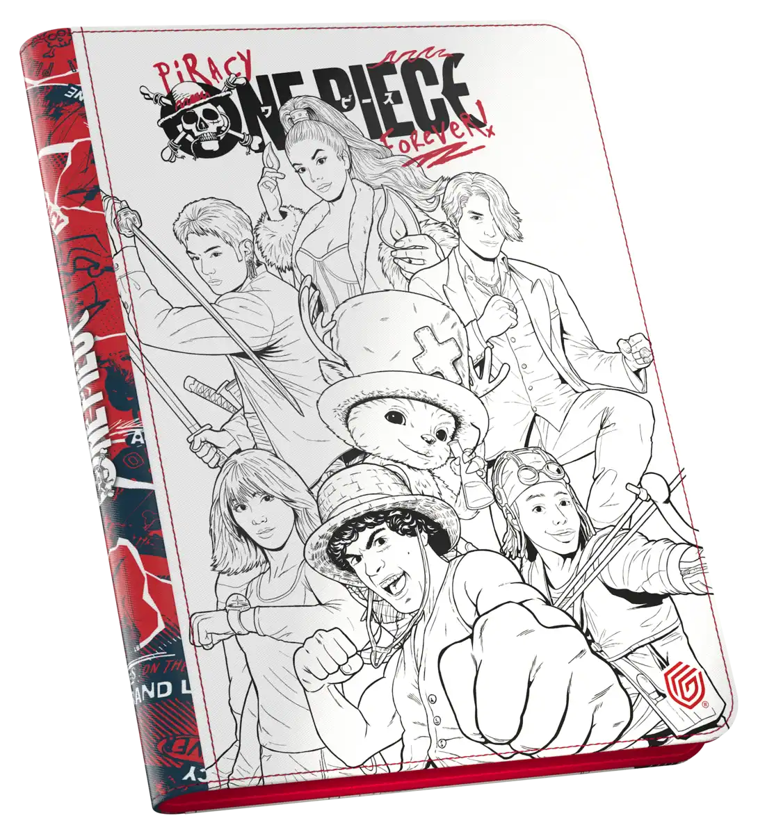 Ultimate Guard: Zipfolio 360 Xenoskin - Netflix One Piece Sketch