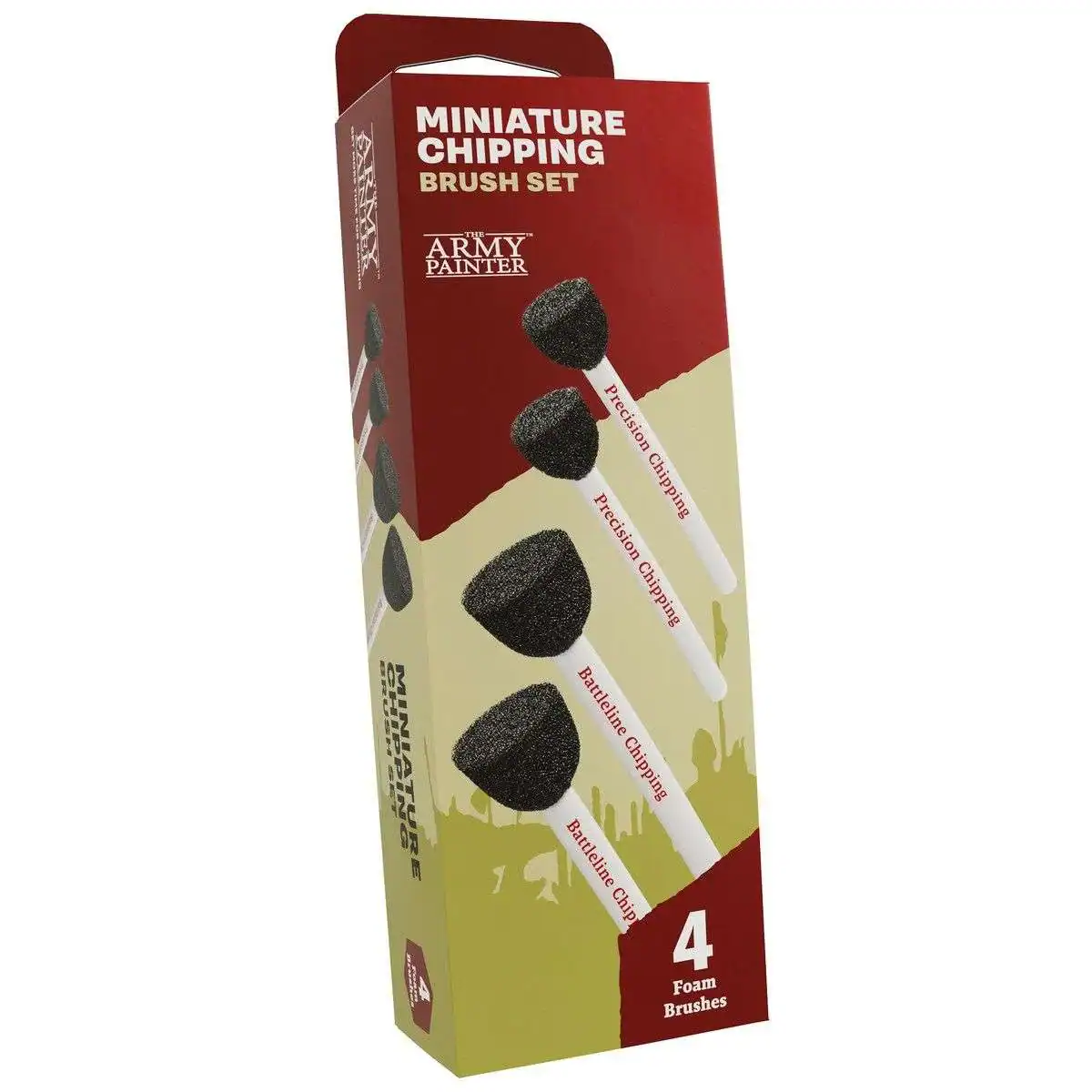 The Army Painter: Miniature Chipping Brush Set