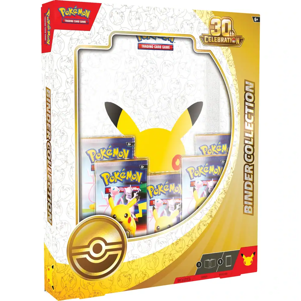 Pokemon: 30th Anniversary - Binder Collection (cancellation fees may apply - see below)