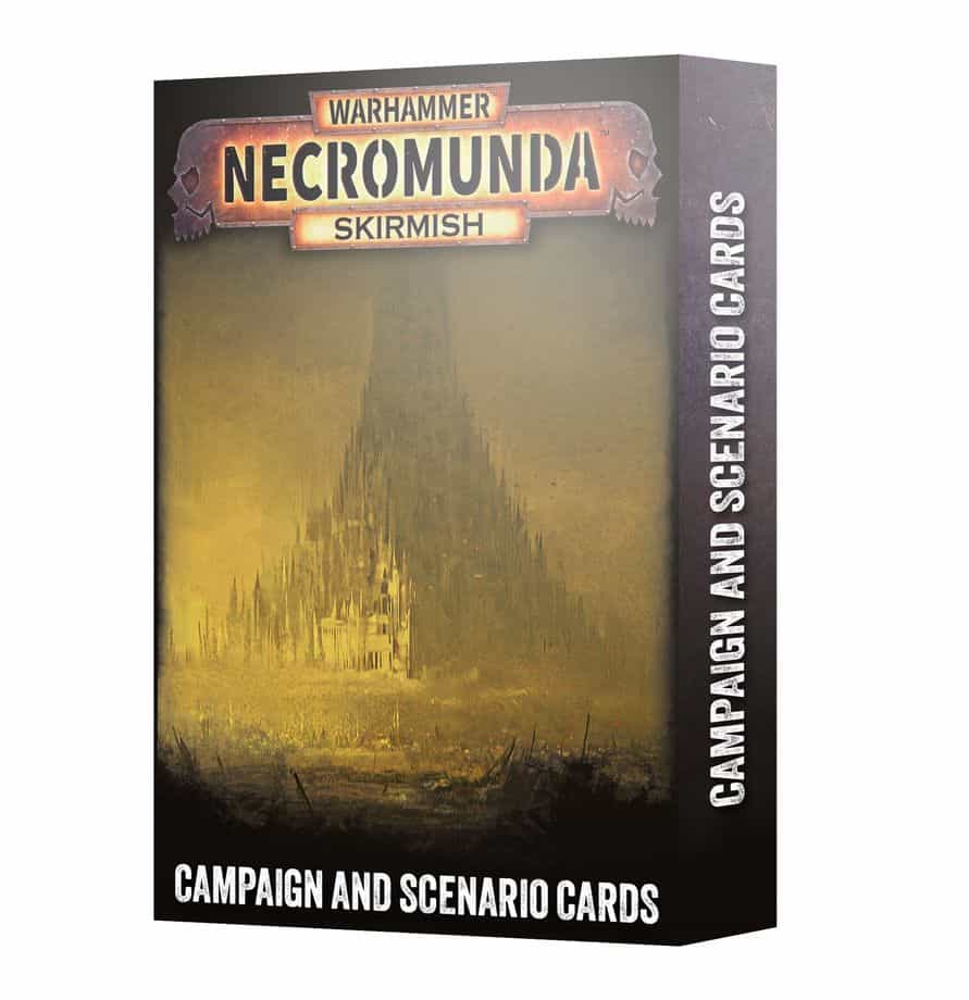Necromunda Skirmish Campaign and Scenario Cards