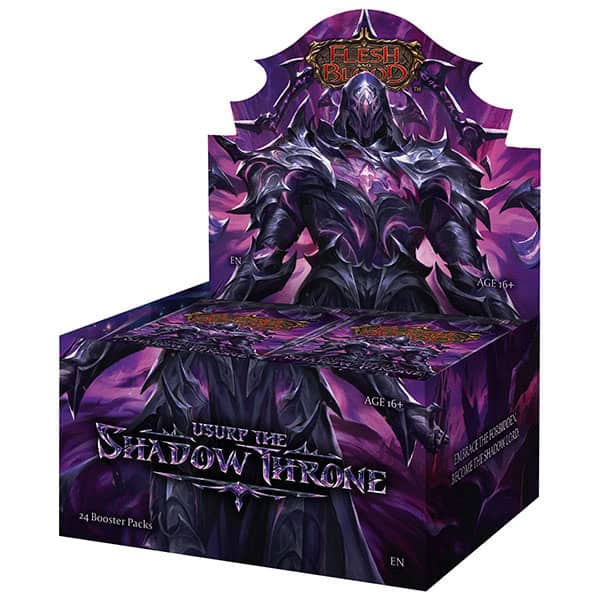 Flesh and Blood TCG - Armory Deck - Usurp the Shadow Throne Booster Box