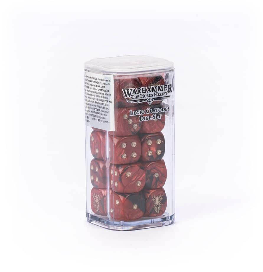 Horus Heresy : Legio Custodes Dice Set