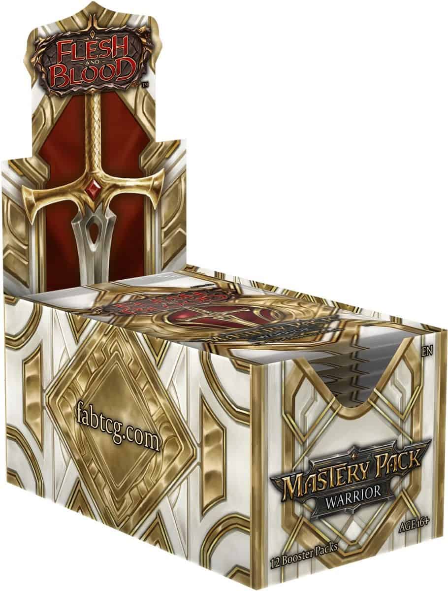 Flesh and Blood TCG - Mastery Pack - Warrior INDIVIDUAL Booster