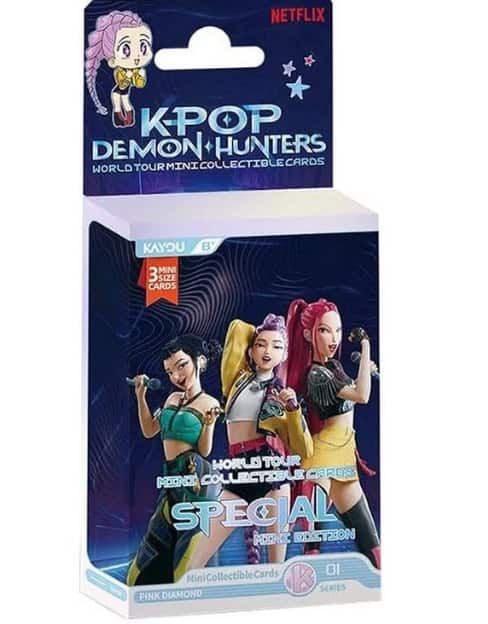 KPop Demon Hunters: Collectible Trading Cards - Special Mini Edition Collector Box