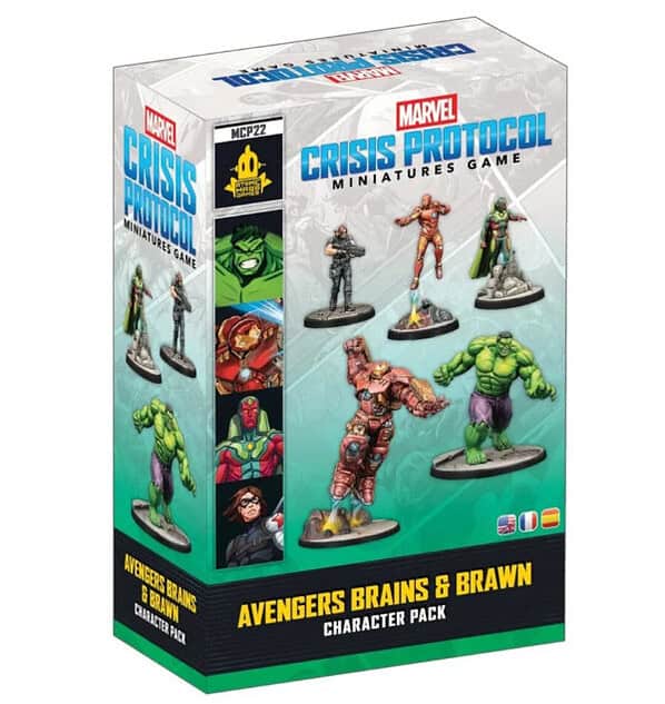 Marvel: Crisis Protocol - Avengers Brains & Brawn Character Pack