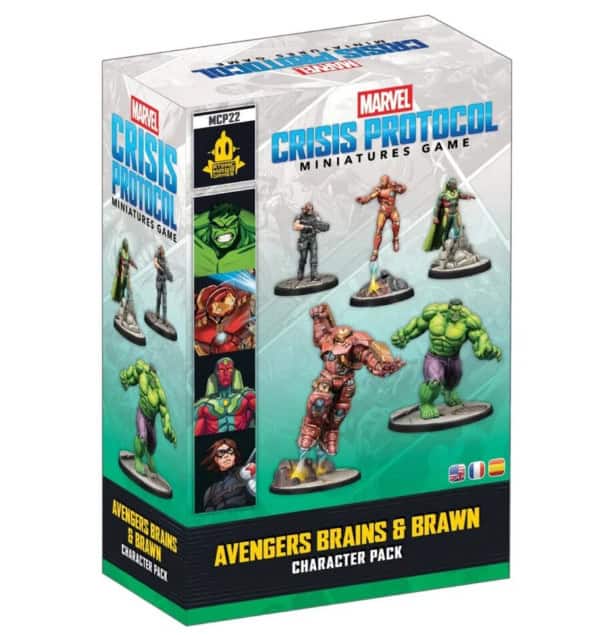 Marvel: Crisis Protocol - Avengers Brains & Brawn Character Pack