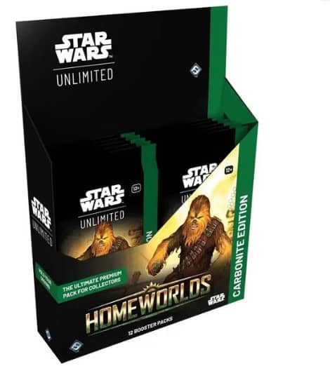 Star Wars: Unlimited - Homeworlds - Carbonite Booster Box