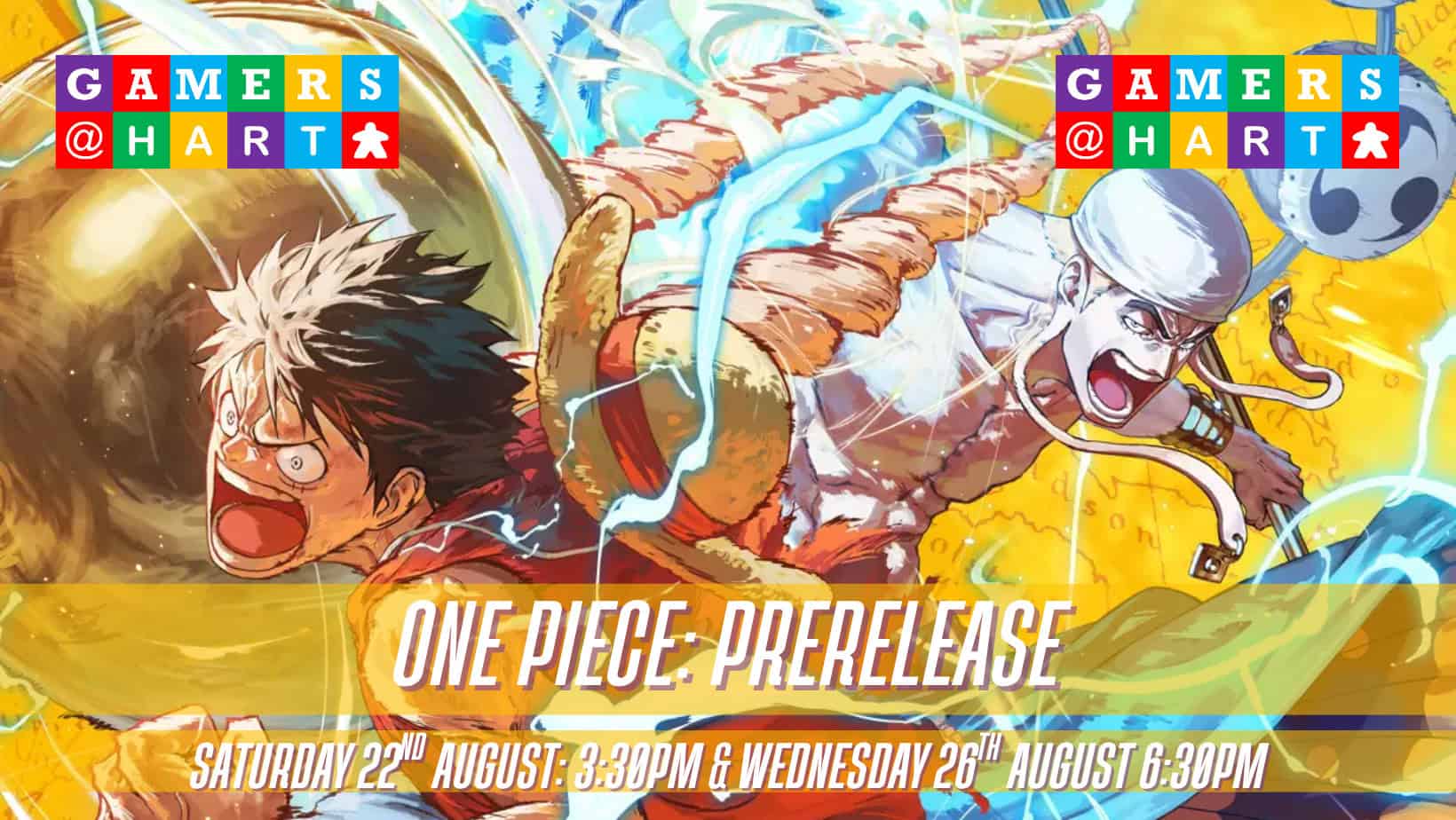 One Piece OP-17: The World's Strongest Warriors - Prerelease Wednesday 26th 6:30pm