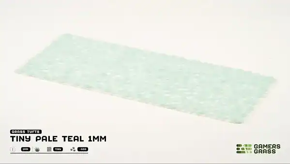 Tiny Tufts Pale Teal 1mm