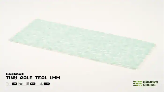 Tiny Tufts Pale Teal 1mm