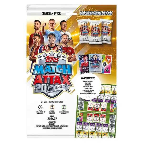 Topps: UCC Match Attax 2026/27 - Starter Pack