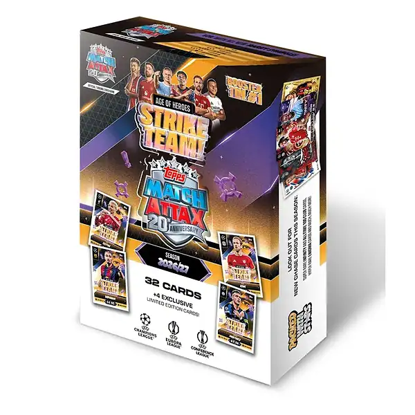 Topps: UCC Match Attax 2026/27 - Booster Tin (Strike Team)