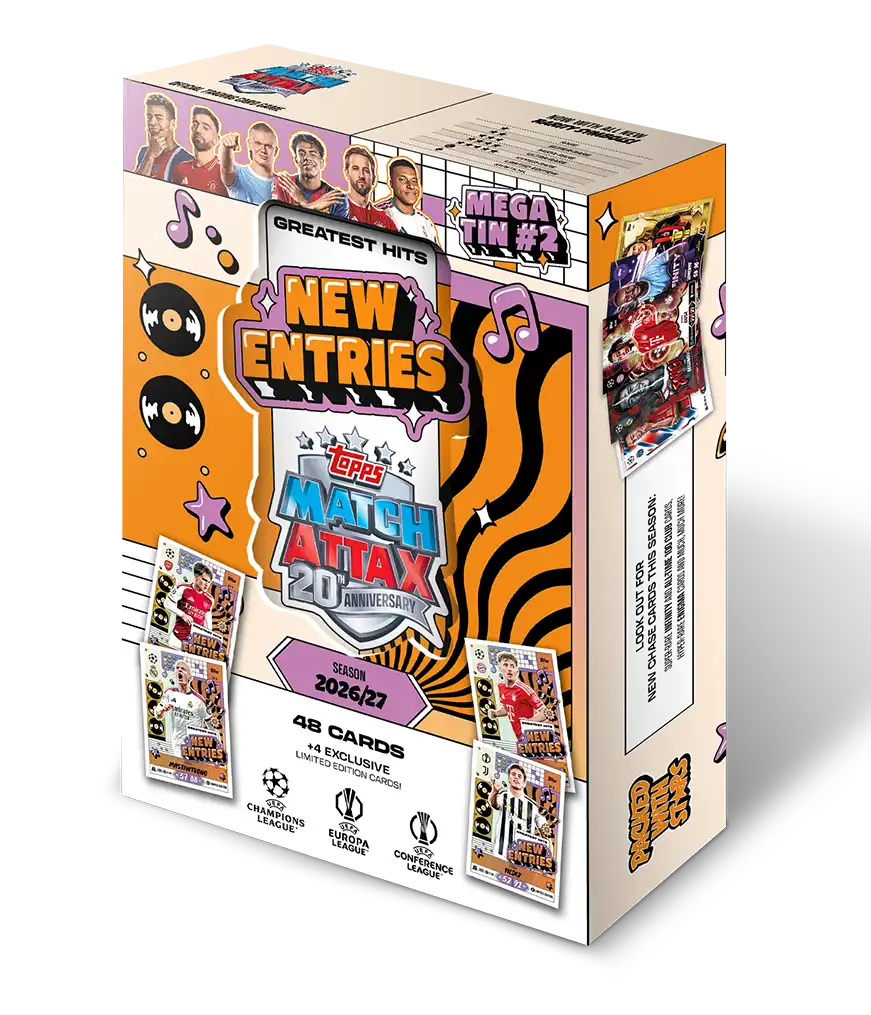 Topps: UCC Match Attax 2026/27 - Mega Tin (New Entries)
