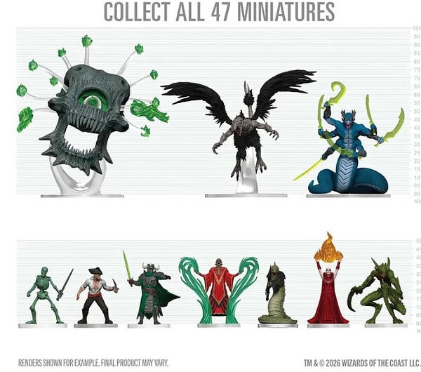 D&D Icons of the Realms: Arcana Unleashed Booster Pack (Set 42)