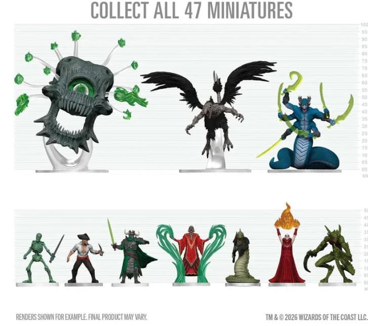 D&D Icons of the Realms: Arcana Unleashed Booster Pack (Set 42)