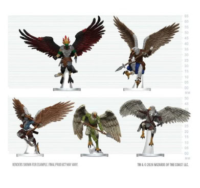 D&D Icons of the Realms: Aarakocra Flock