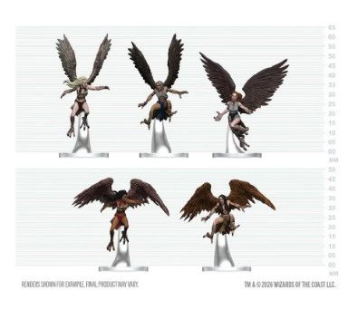 D&D Icons of the Realms: Harpy Flock