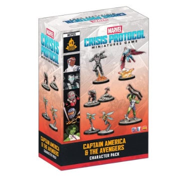 Marvel: Crisis Protocol – Captain America & The Avengers Character Pack