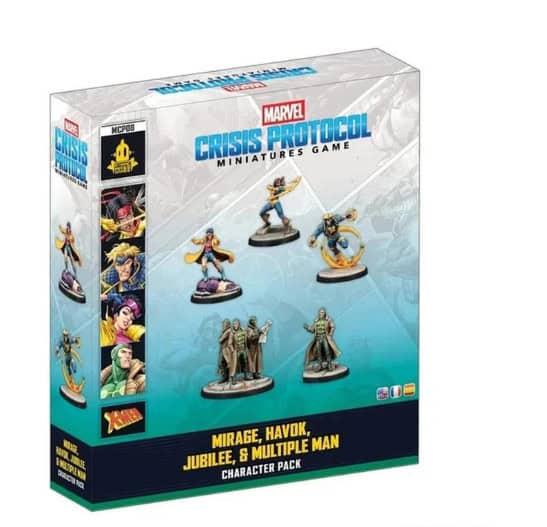 Marvel Crisis Protocol – Dani Moonstar, Jubilee, Multiple Man and Havok