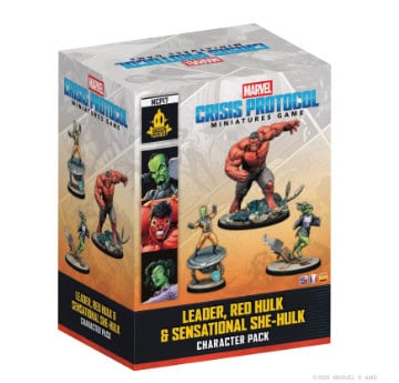 Marvel: Crisis Protocol - Leader, Red Hulk, & Sensational She-Hulk