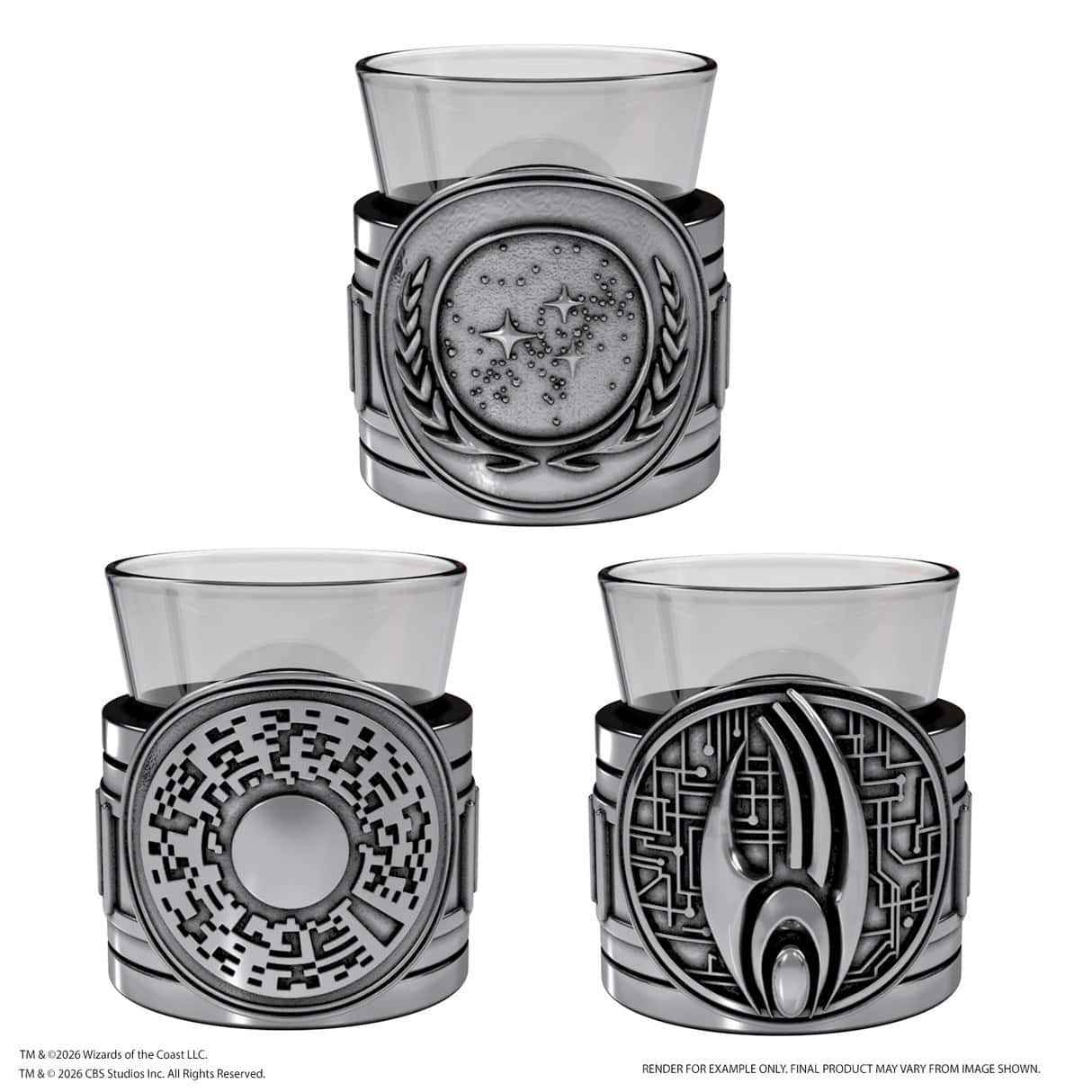 MTG Star Trek Mini Dice Cups by Sirius Dice