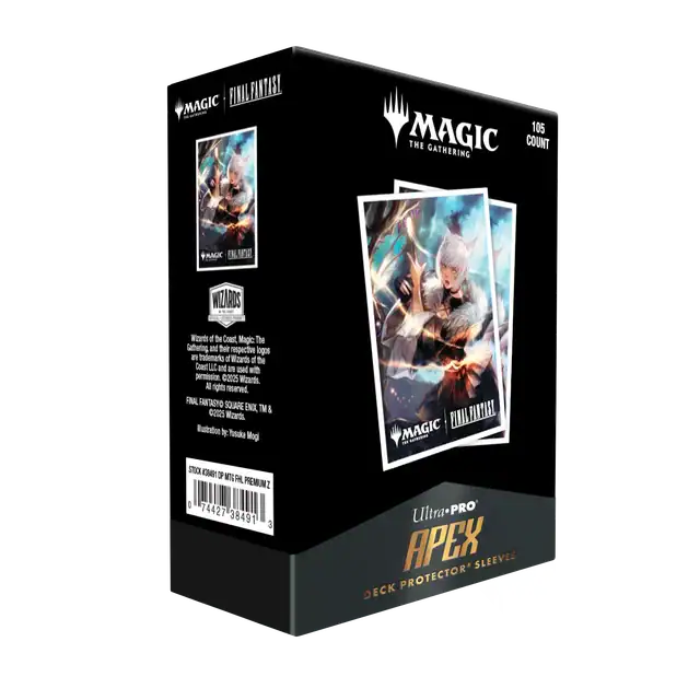 MTG FINAL FANTASY Q4 105ct APEX Deck Protector sleeves Premium featuring Y'Shtola Rhul
