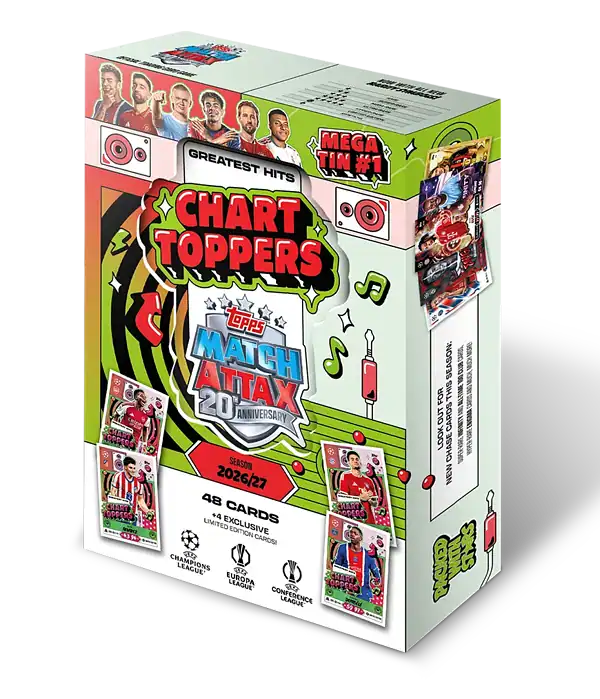 Topps: UCC Match Attax 2026/27 - Mega Tin (Chart Toppers)