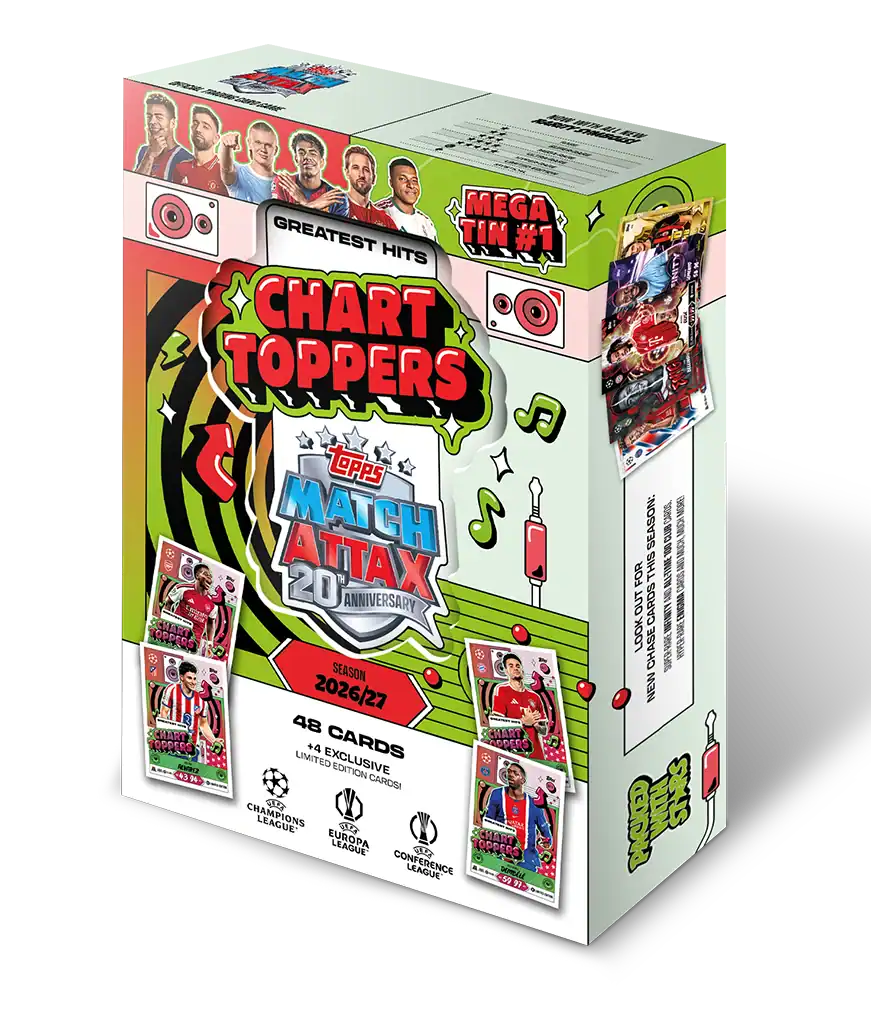 Topps: UCC Match Attax 2026/27 - Mega Tin (Chart Toppers)