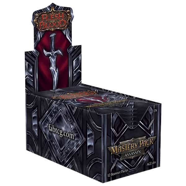 Flesh and Blood TCG - Mastery Pack Assassin Booster Pack (12 Count)