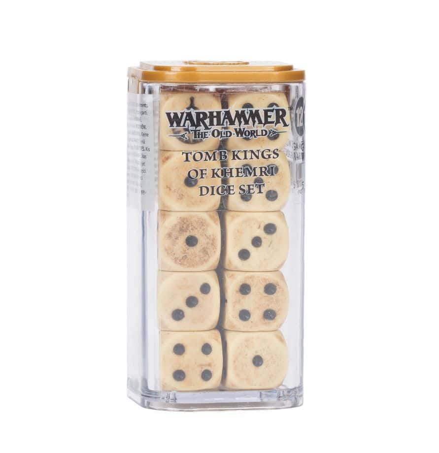 Tomb Kings of Khemri Dice Set