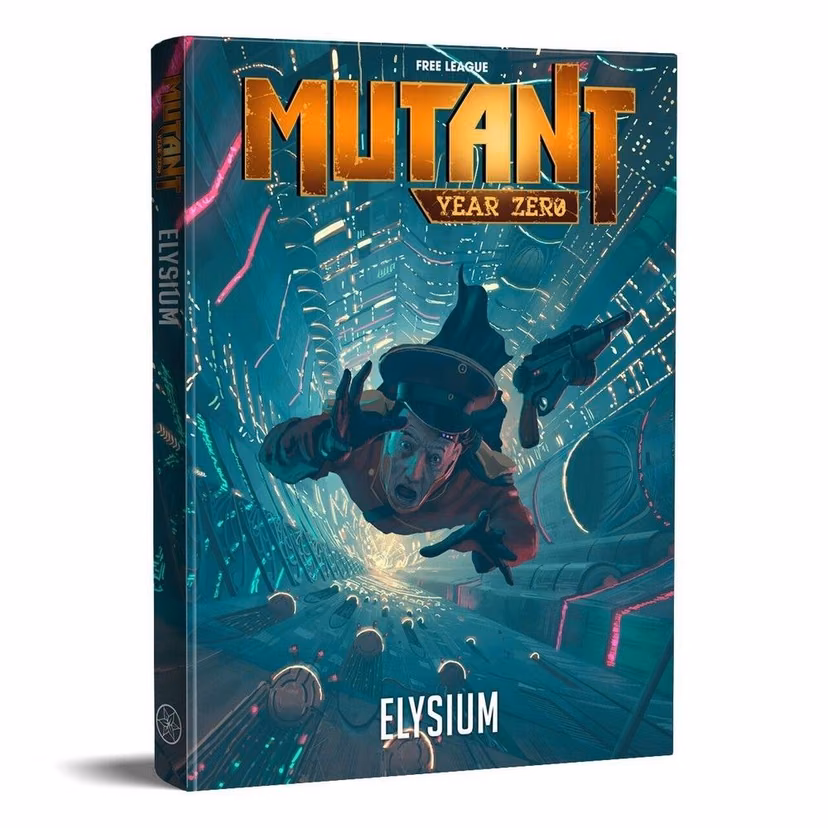 Mutant: Elysium Core Rulebook Hardback