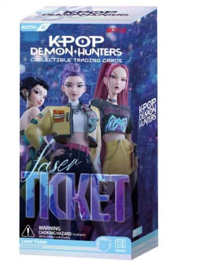KPop Demon Hunters - Collectible Trading Cards - Laser Ticket Booster Box (001)