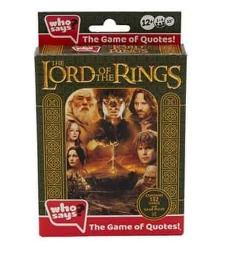 Who Says? Lord of the Rings